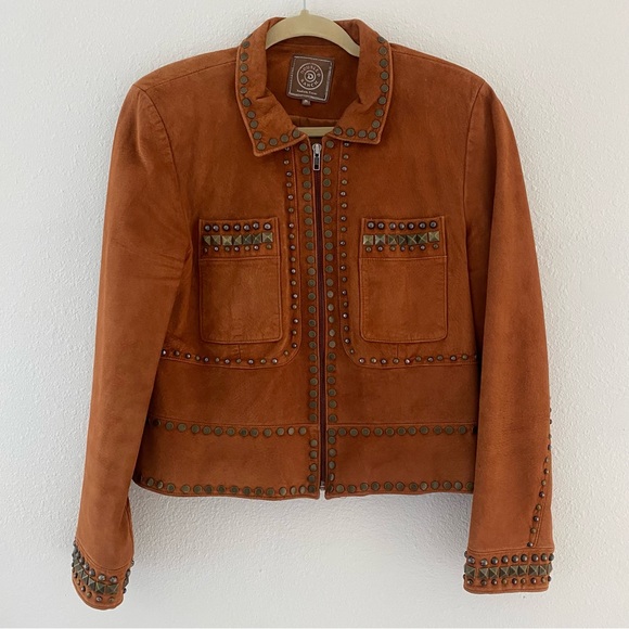 Double D Ranch | EUC Suede Leather Jacket - Picture 2 of 11